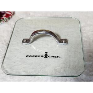 Copper Chef Replacement Square Glass Lid - 8 Inches Excellent Condition